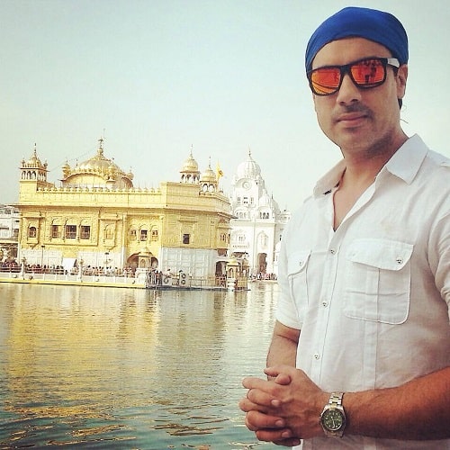 Gavie Chahal at the Golden Temple