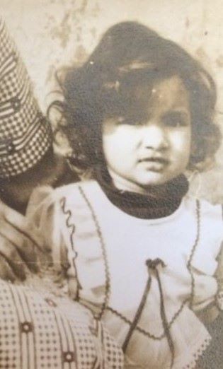 Grusha Kapoor's childhood photo