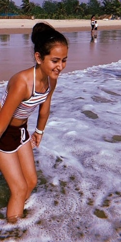 Gurket Kaur during her vacation