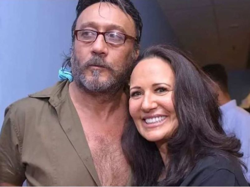 Jackie Shroff with his wife