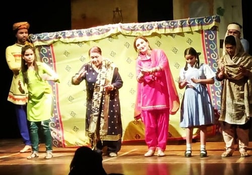 Juhi Babbar in a theatre play