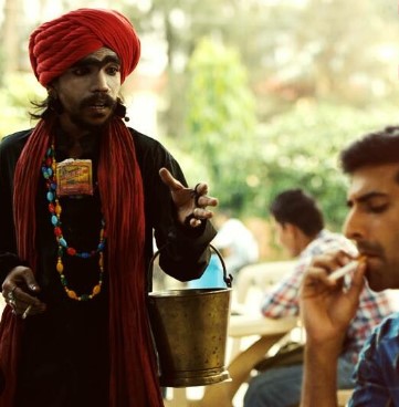 Kumar Saurabh in a still from the 2016 film Laal Rang