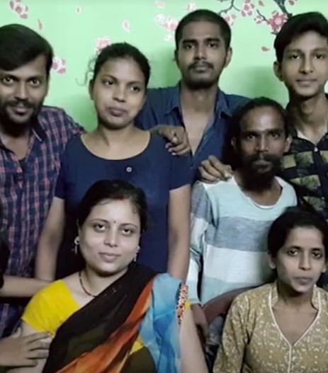 Kumar Saurabh with his family
