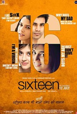 Mehak Manwani on the poster of the film Sixteen (2013)