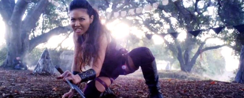 Michelle Lee as Mileena in the second season of the American web series Mortal Kombat Legacy (2013)