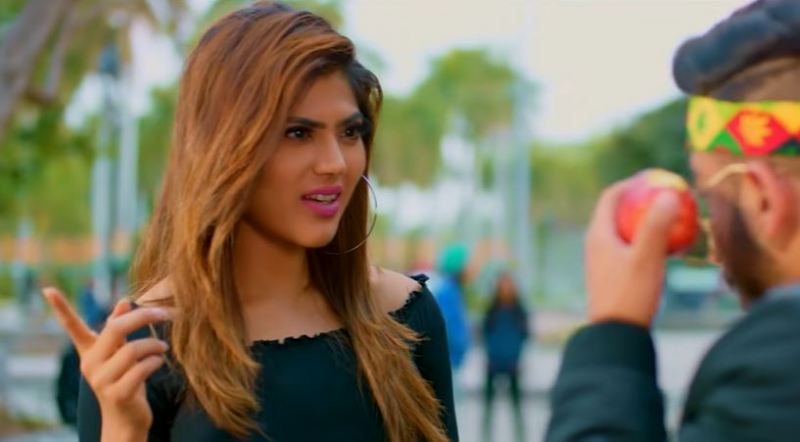 Neha Anand in a still from the music video 'I Think Delhi' (2019)