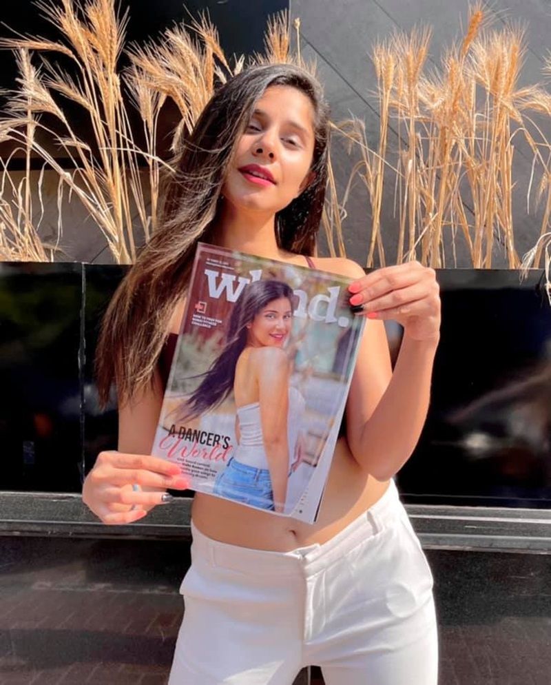 Nidhi Kumar featured on the cover of a magazine