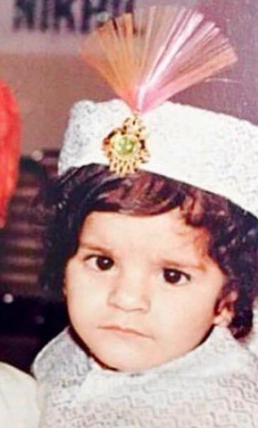 Nikhil Mehta's childhood photo