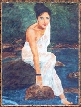One of Ramachandra Babu's paintings