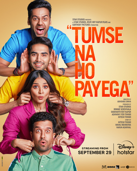 Poster of the film 'Tumse Na Ho Payega' (2023) starring Gurpreet Saini