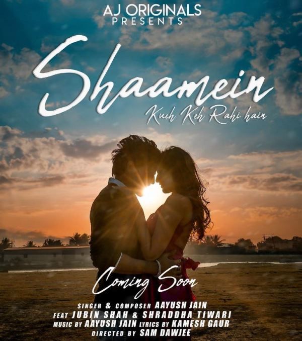 Poster of the music video 'Shaamein Kuch Keh Rahi Hain'
