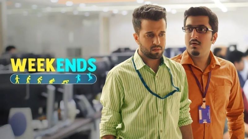 Poster of the web series 'Weekends' (2018) starring Gurpreet Saini