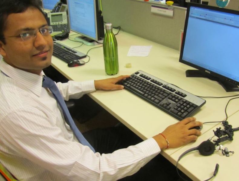 Puneet Gupta working at Nomura Services India Pvt. Ltd in Mumbai