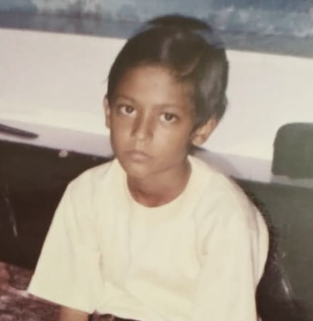 Puneet Gupta's childhood picture