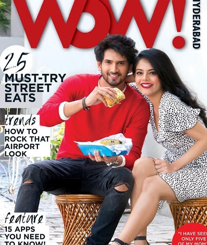 Riddhi Kumar featured on Wow! magazine