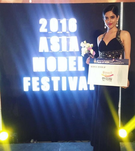 Riddhi Kumar on winning 2016 Asia Model Festival