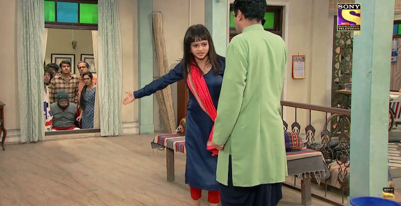 Shivali Parab as housekeeper in Sargam Ki Sadhe Satii on Sony TV