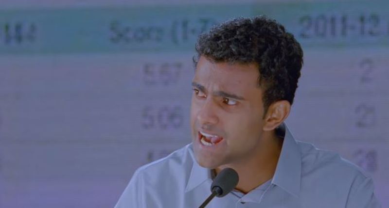 Sudarshan Rangaprasad in a still from the Kannada film Googly (2013)