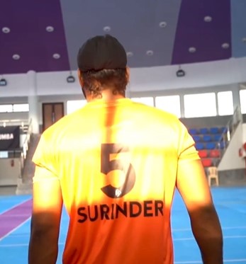 Surinder Singh's jersey number 5