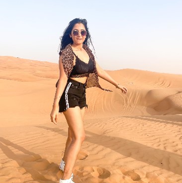 Swati Asthana enjoying holidays in Dubai