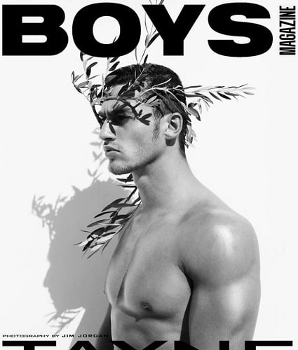 Tayne De Villiers featured on Boys magazine