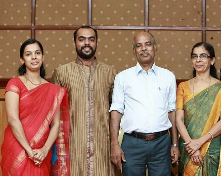 Tovino Thomas's sister, brother, father, and mother