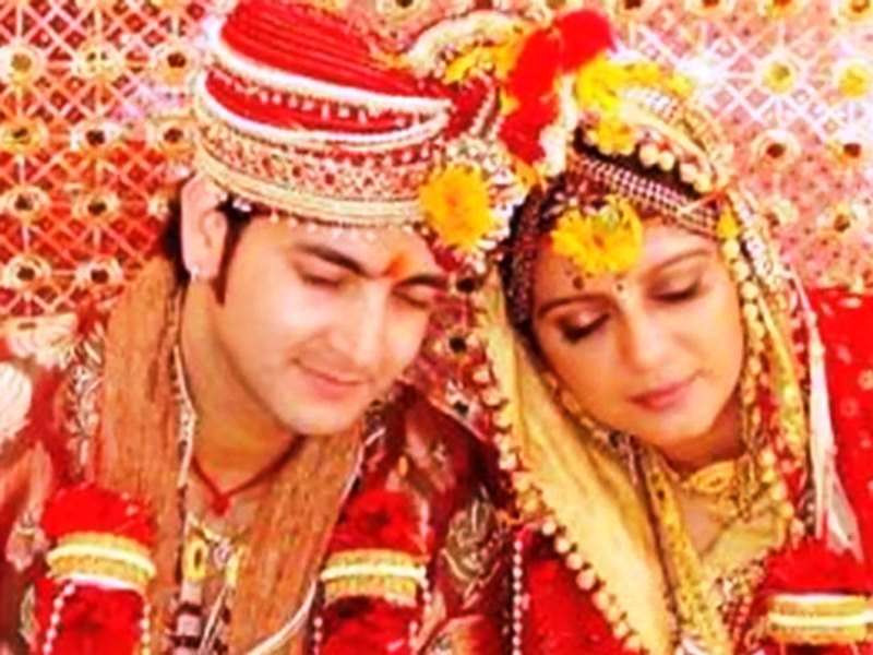 Vineet Raina and Tanushree Kaushal's wedding picture