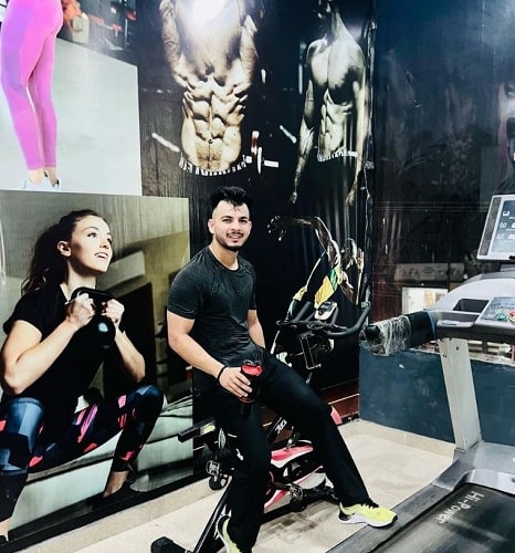 Vishal Bhardwaj at a gym