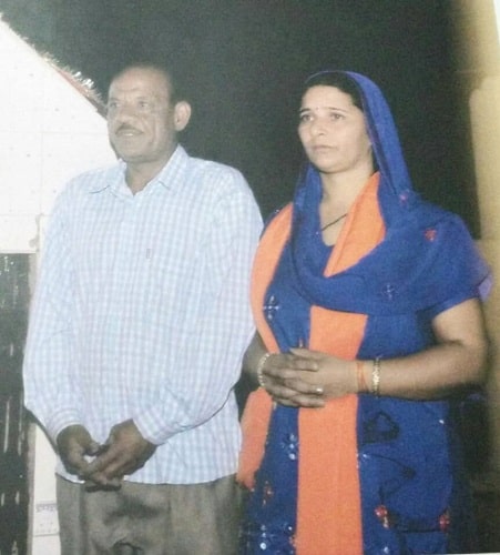 Vishal Bhardwaj's parents