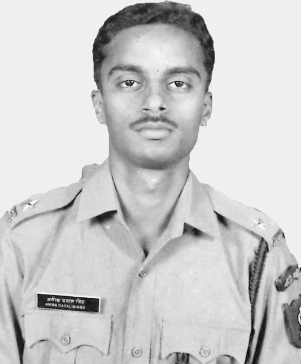 A photo of Anish Dayal Singh taken after he was commissioned as an IPS officer