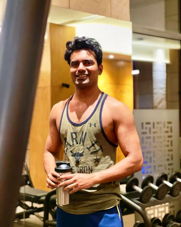 Abhishek Singh's photo taken in a gym