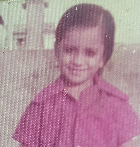 Amit Bhatt's childhood photo