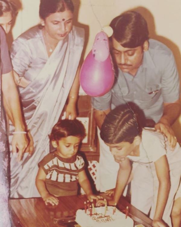 Anil Grover's (on left) childhood photo