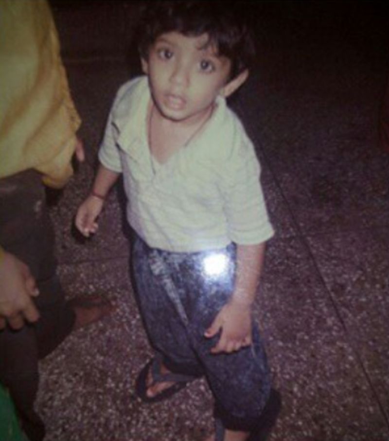 Ankit Bathla as a child
