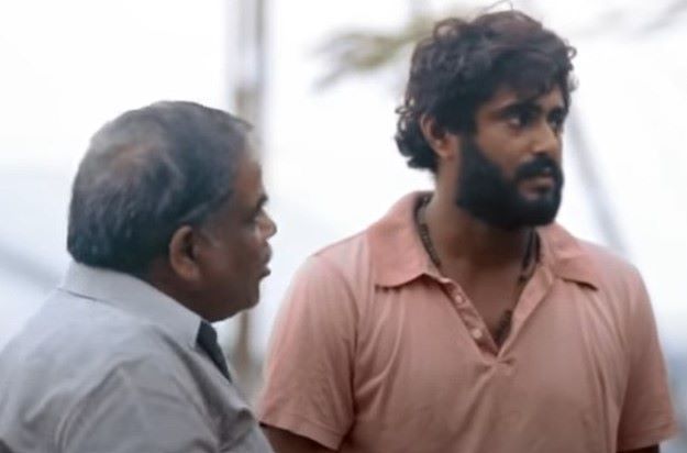 Antony Varghese in a scene in the short film Mouse Trap