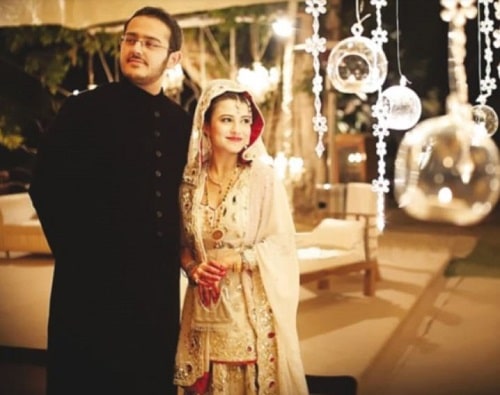 Azaan Sami Khan's wedding picture