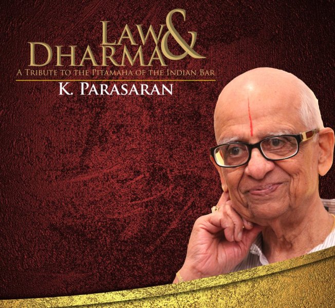 Cover page of Law & Dharma: A Tribute to the Pitamaha of the Indian Bar