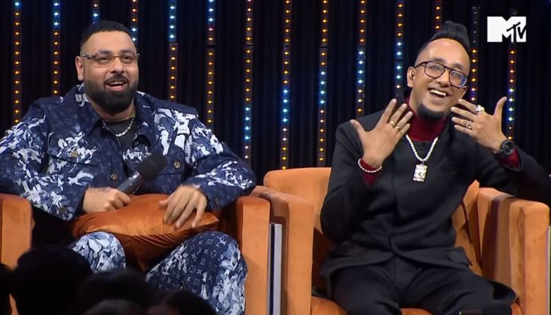 EPR, along with Badshah, as a squad boss in the show 'MTV Hustle' 3.0 (2023)