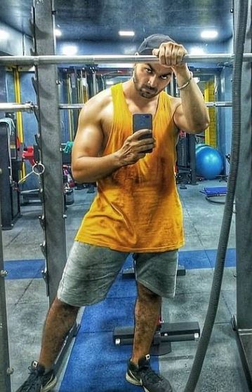 Gagan Singh after his workout session