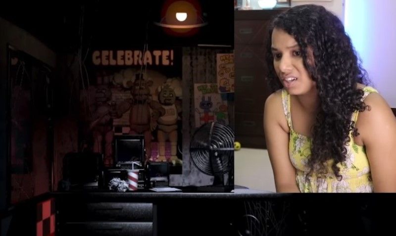 Gautami Kawale in a still from the YouTube video 'Never Playing This Game Again'