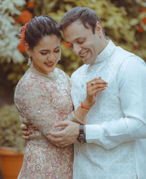 Harsh Tuli's picture from his engagement day