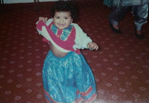 Jasmine Masih's childhood picture