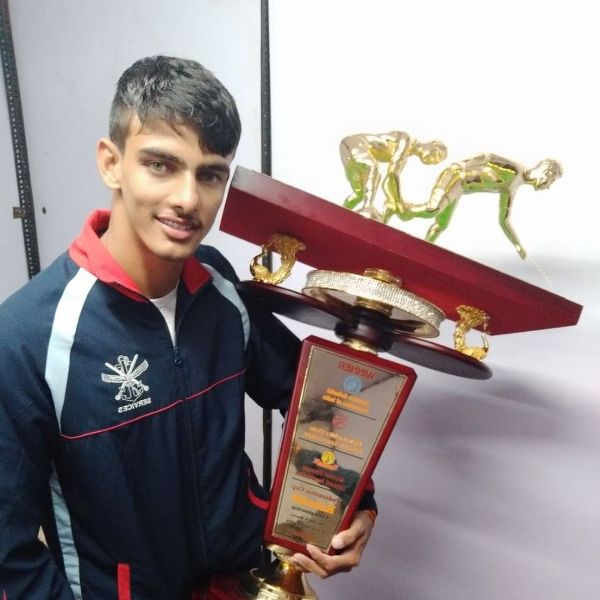 Manjeet Dahiya after winnig Federation Cup Kabaddi Championship (2018)