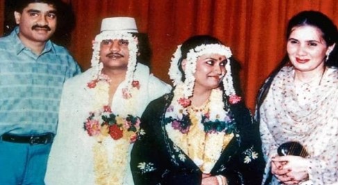 Mehjabeen Shaikh while attending a wedding
