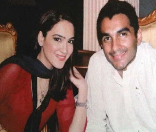 A picture of Mehreen Ibrahim with her husband