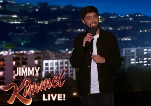 Neel Nanda on the show 'Jimmy Kimmel Live!'