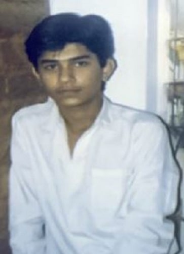Rajyogi Brahmakumar Nikunj in his teens