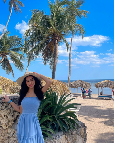 Rijul Maini on a vacation in the Dominican Republic