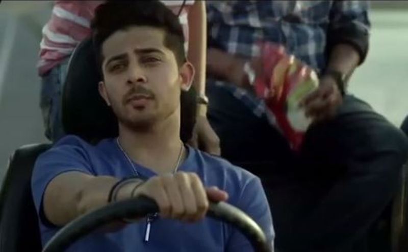 Sagar Parekh in a still from the advertisement for Realiance