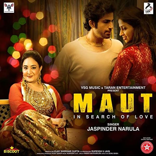 Samaira Sandhu featured on the cover of Jaspinder Narula's album in MAUT - In Search of Love (2016)